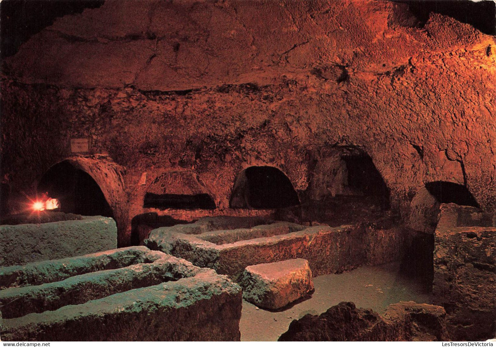 ITALIE - Siracusa - Catacombe S. Giovanni - Rotonda Dei Sarcofaghi - Carte Postale - Siracusa