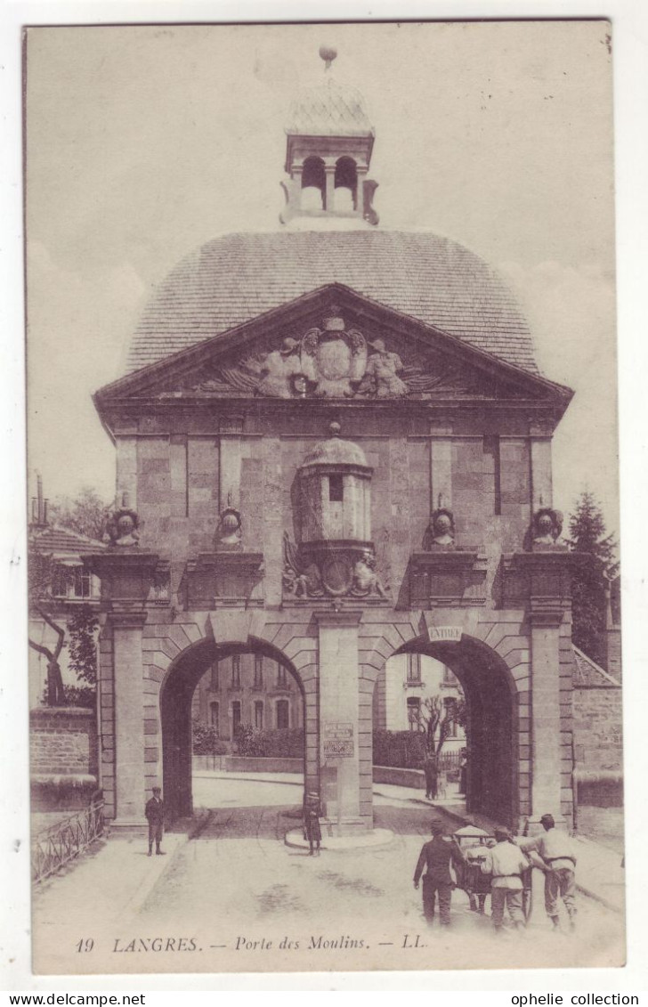 France - 52 - Langres - Porte Des Moulins - 7058 - Langres