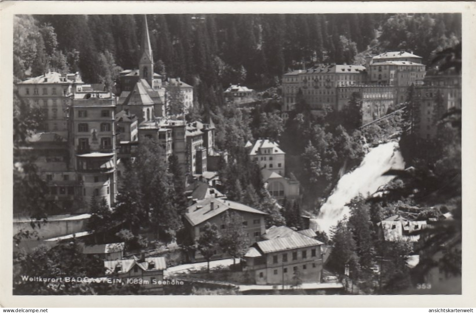 Badgastein, Teilansicht Gl1952 #G5179 - Other & Unclassified