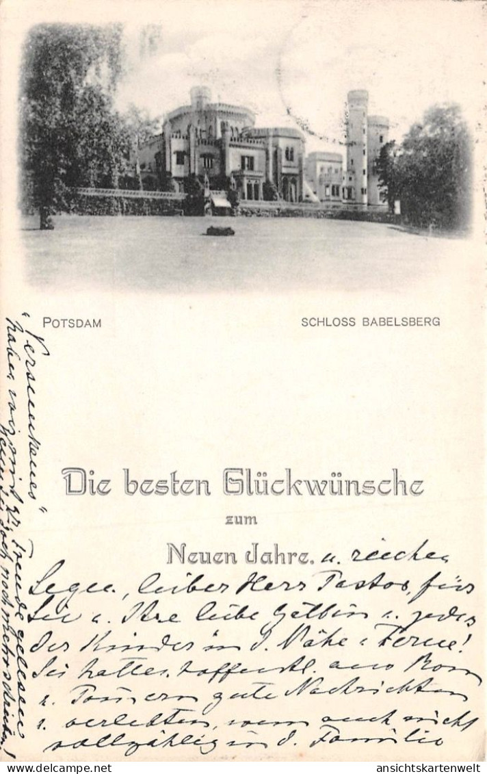 Potsdam Schloss Babelsberg Gl1909 #168.435 - Altri & Non Classificati