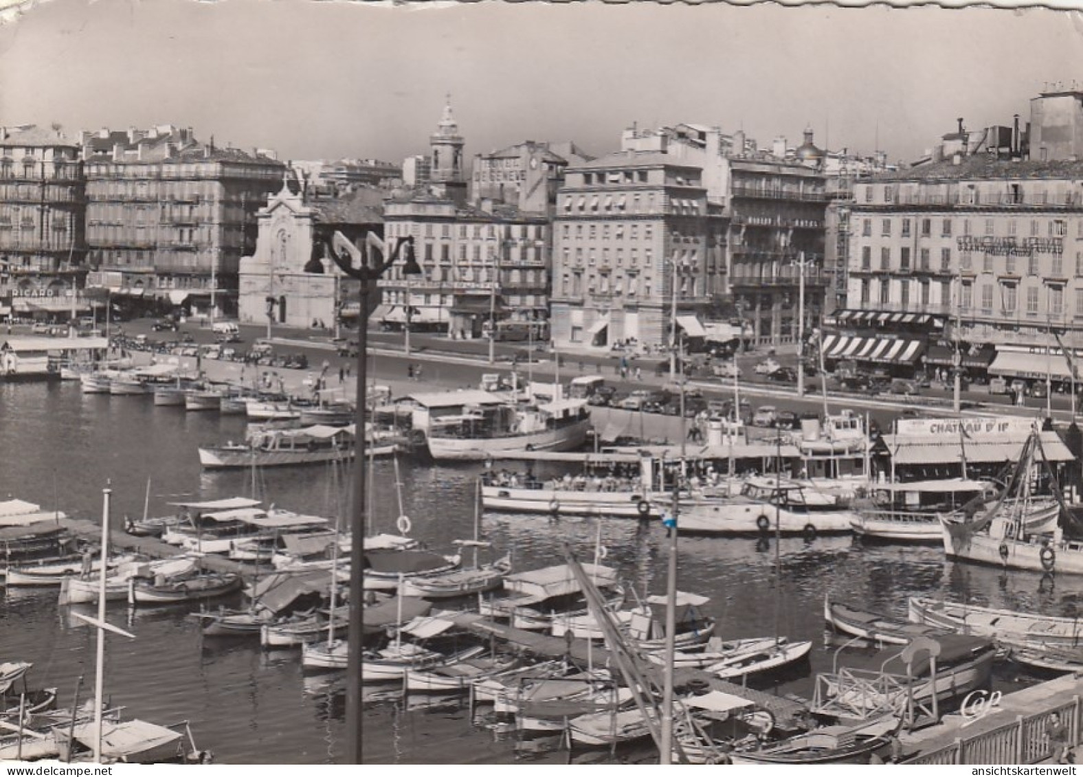 Marseille, Le Vieux Port Et Entrée De La Canabière Gl1955 #G5184 - Autres & Non Classés