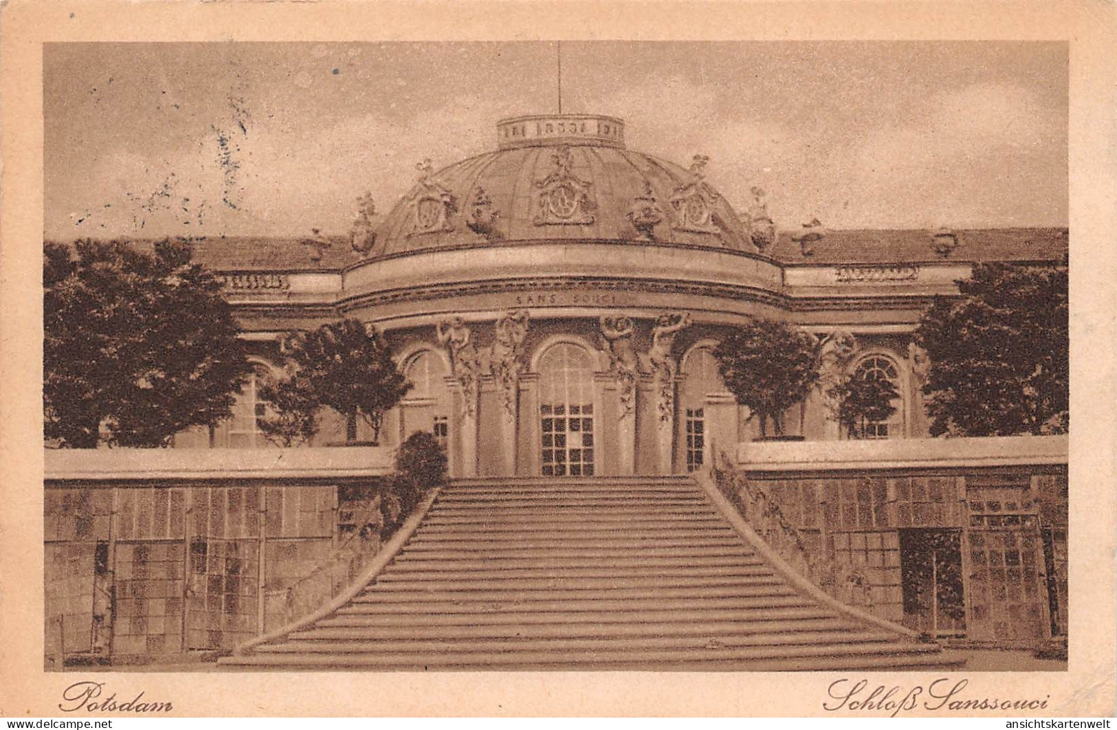 Potsdam Schloss Sanssouci Gl1925 #168.468 - Sonstige & Ohne Zuordnung