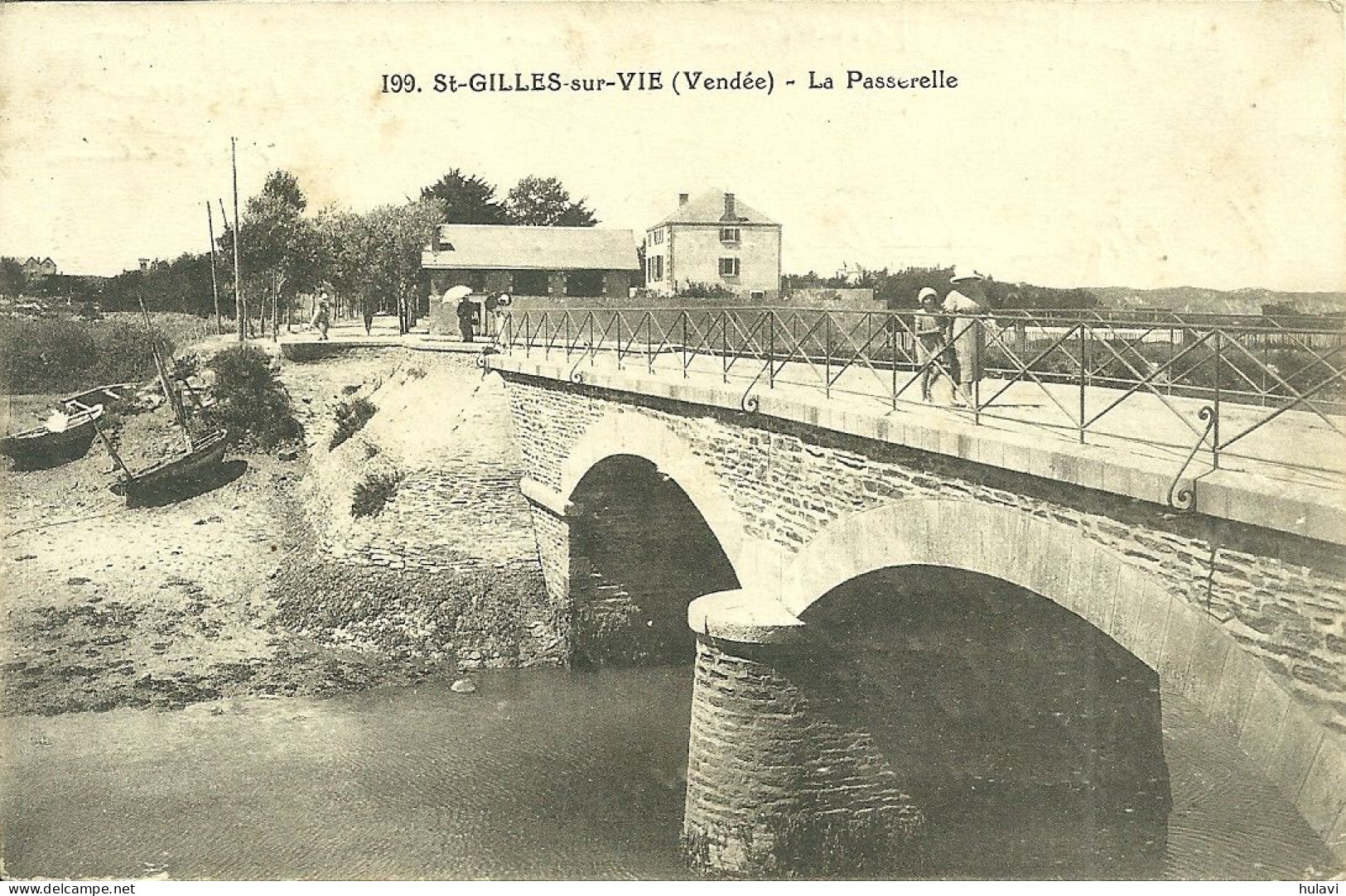85  SAINT GILLES SUR VIE - LA PASSERELLE (ref 8807) - Saint Gilles Croix De Vie