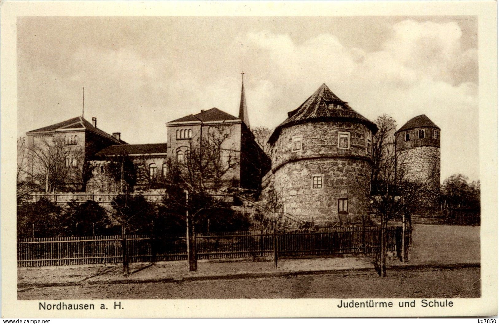 Nordhausen - Judentürme Und Schule - Nordhausen