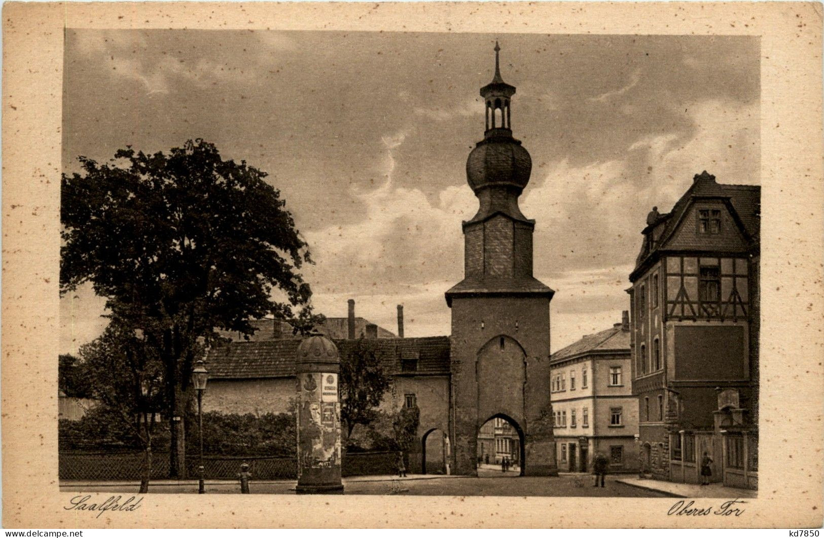 Saalfeld - Das Obere Tor - Saalfeld