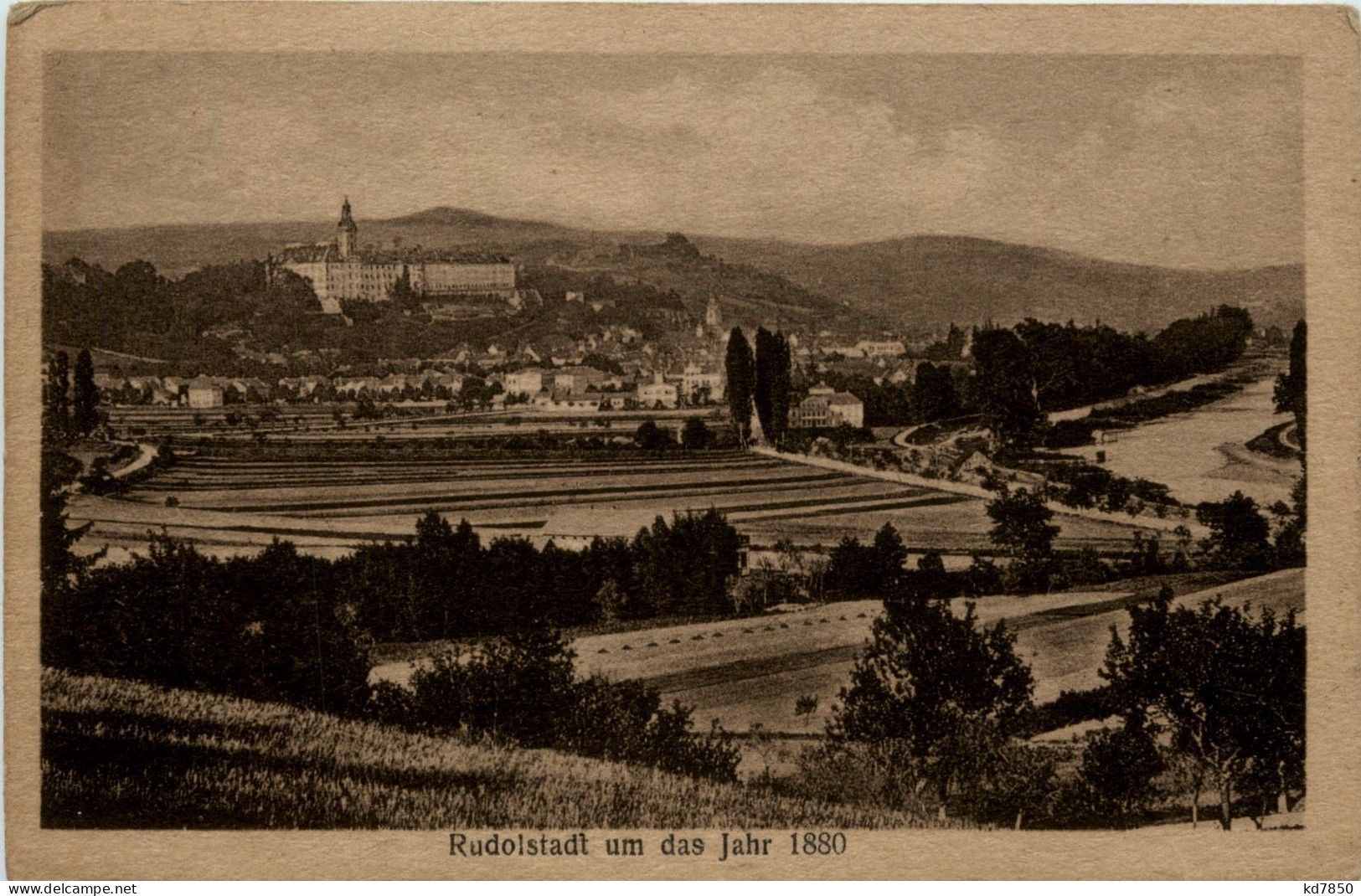 Rudolstadt I. Thür., Um Das Jahr 1880 - Rudolstadt