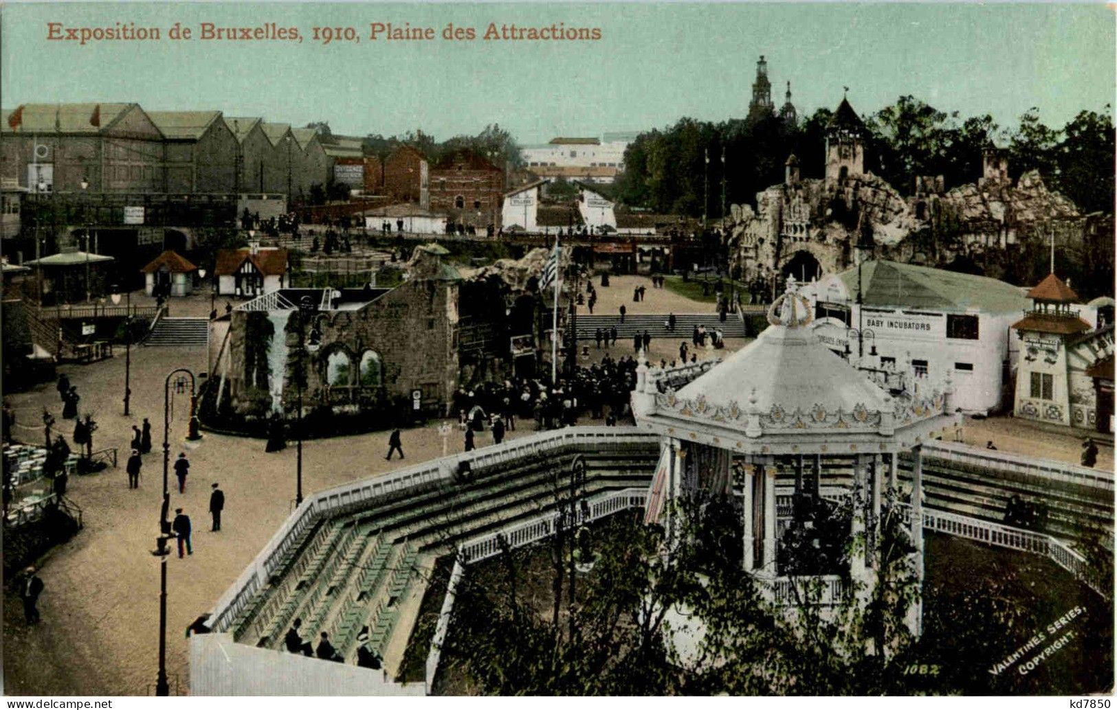 Bruxelles - Exposition De Bruxelles 1910 - Sonstige & Ohne Zuordnung