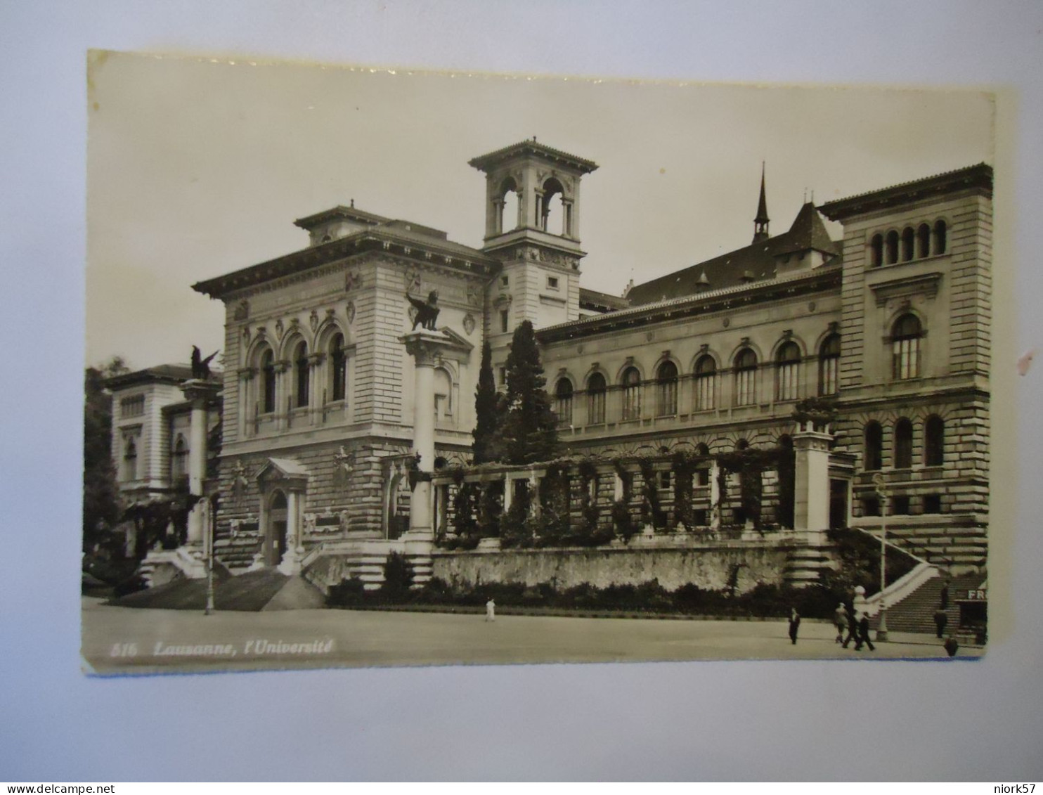 SWITZERLAND   POSTCARDS LAUSANNE UNIVERSITY  1958 - Autres & Non Classés