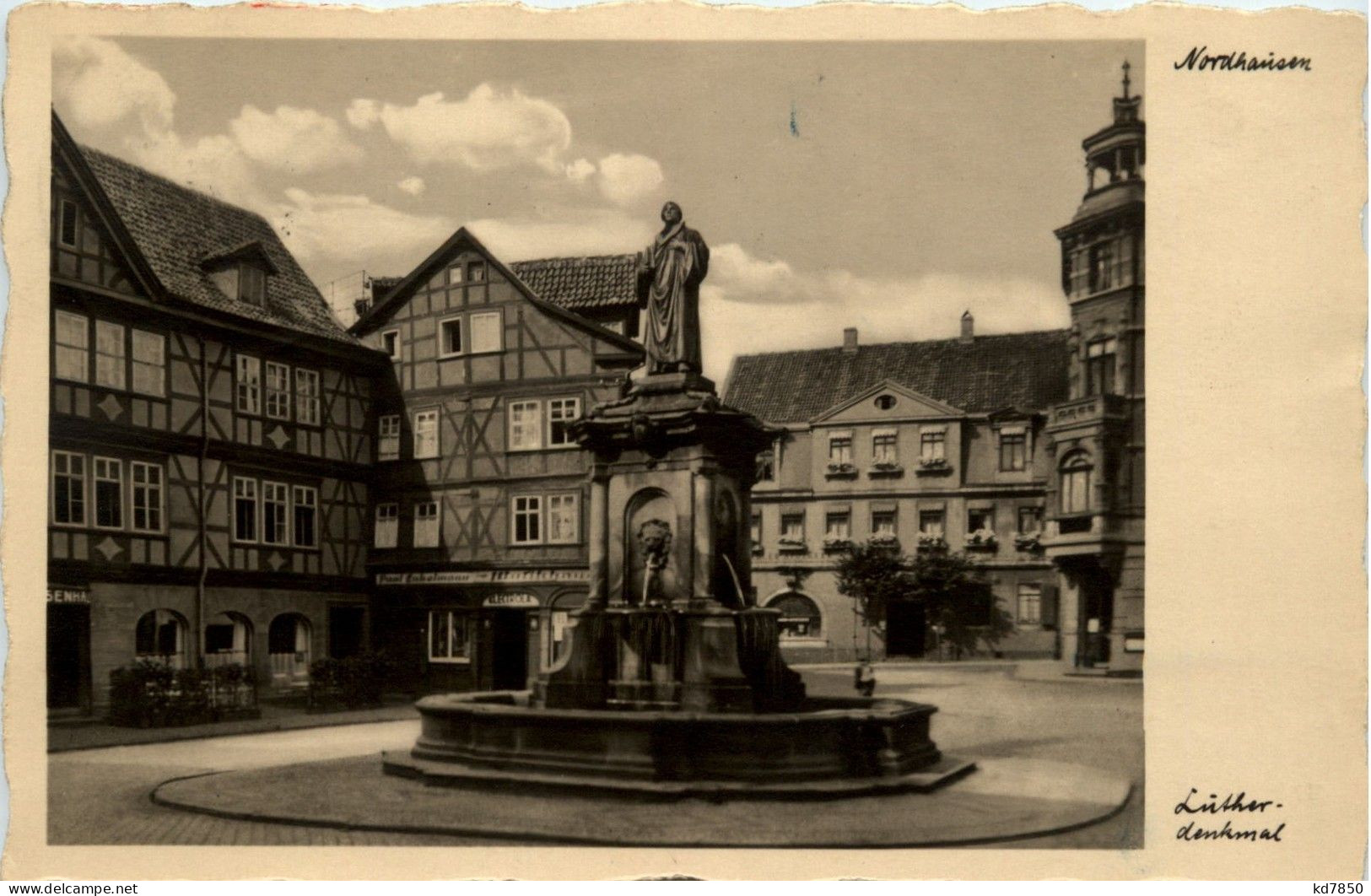 Nordhausen - Lutherdenkmal - Nordhausen