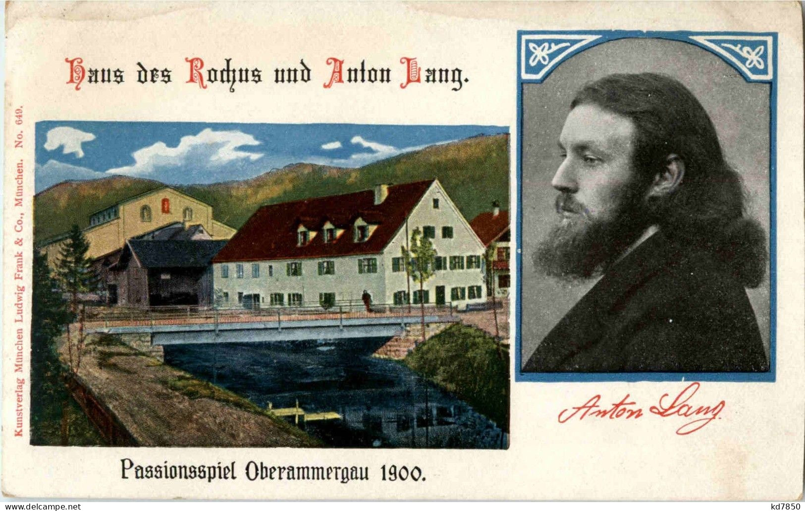 Oberammergau - Passionsspiel 1900 - Oberammergau