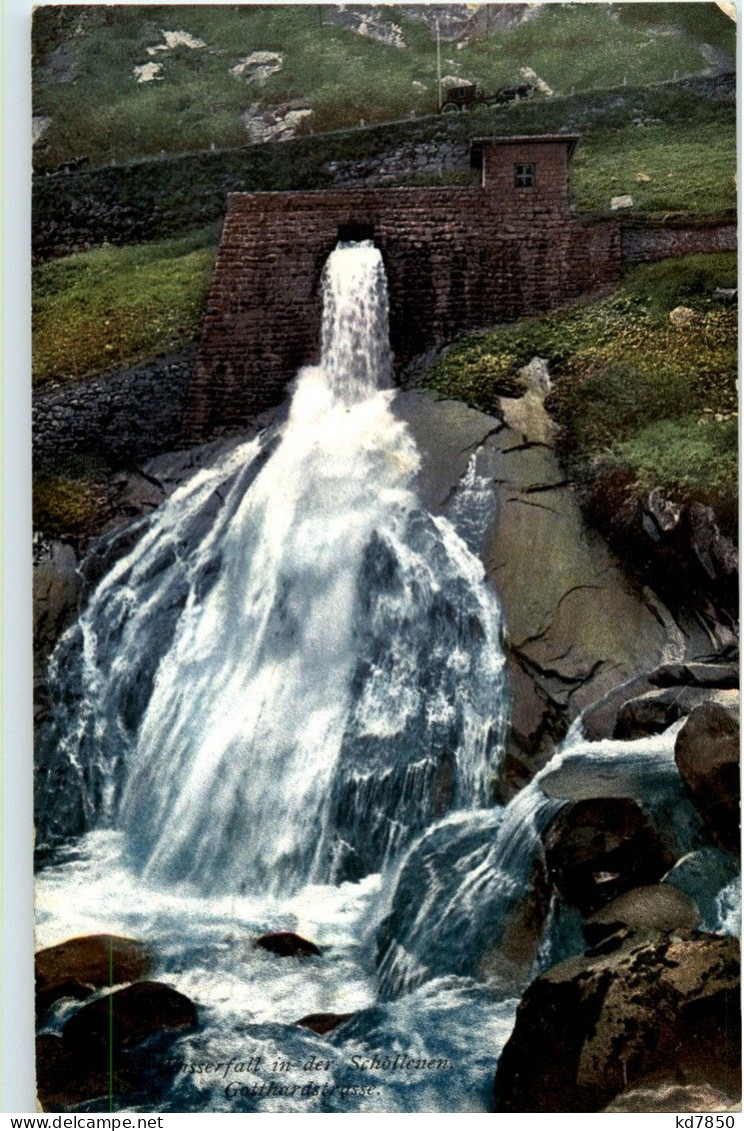 Wasserfall In Der Schöllenen - Altri & Non Classificati