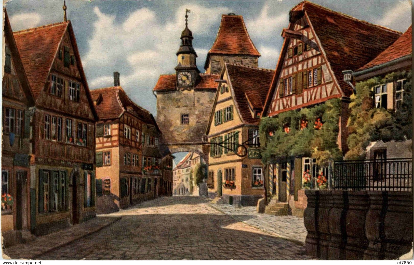 Rothenburg O. T. - Rothenburg O. D. Tauber