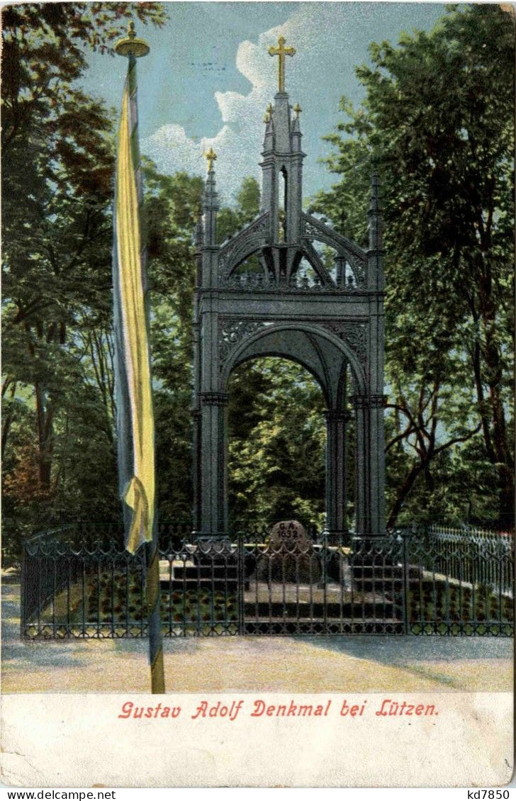 Lützen - Gustav Adolf Denkmal - Lützen