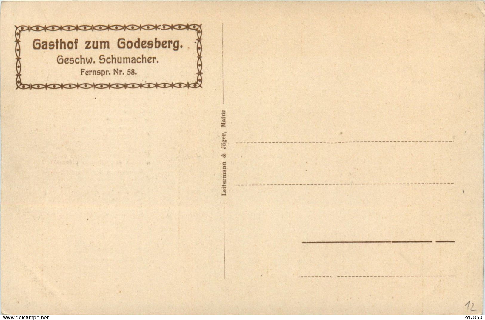 Gruss Aus Godesberg - Bonn