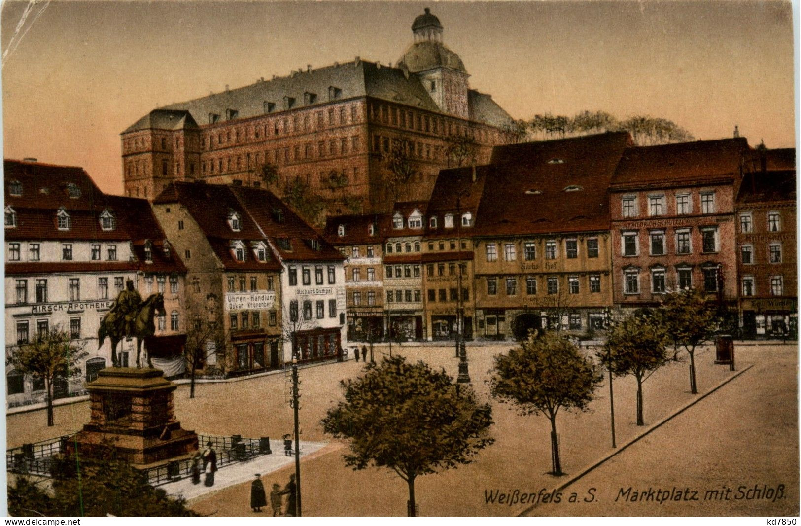 Weissenfels - Marktplatz - Weissenfels