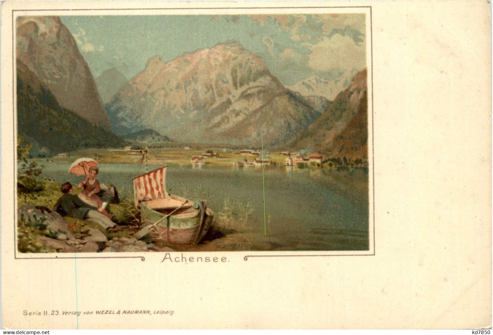 Achensee - Litho - Achenseeorte