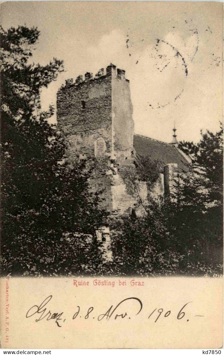 Ruine Gösting Bei Graz - Graz