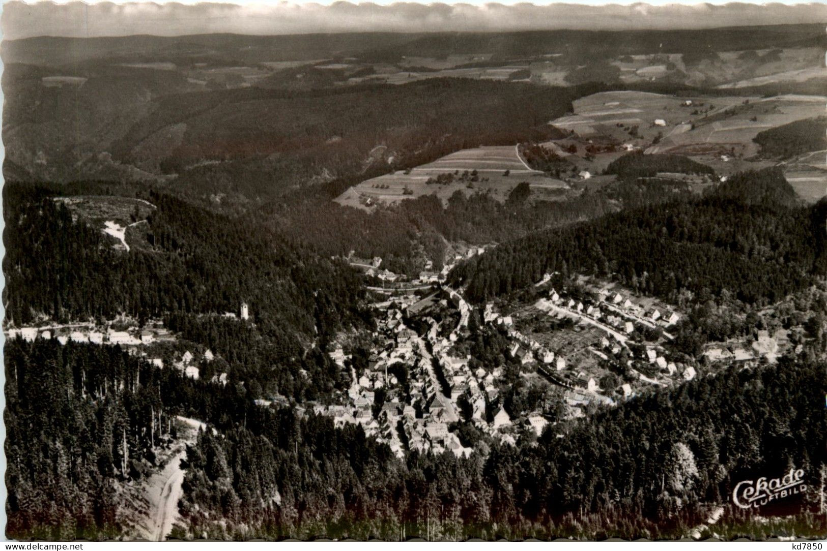 Triberg - Luftaufnahme - Triberg