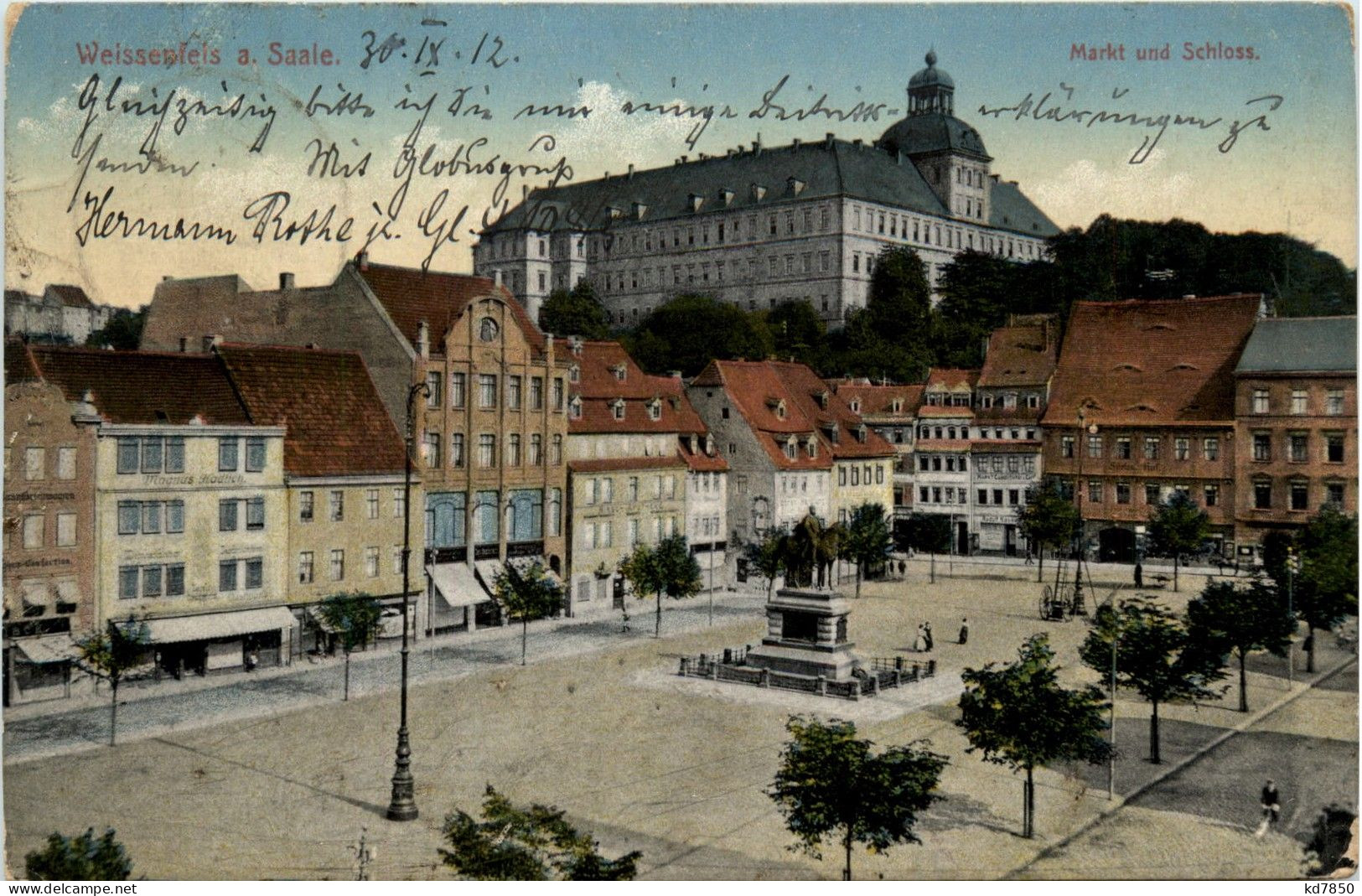 Weissenfels - Markt - Weissenfels