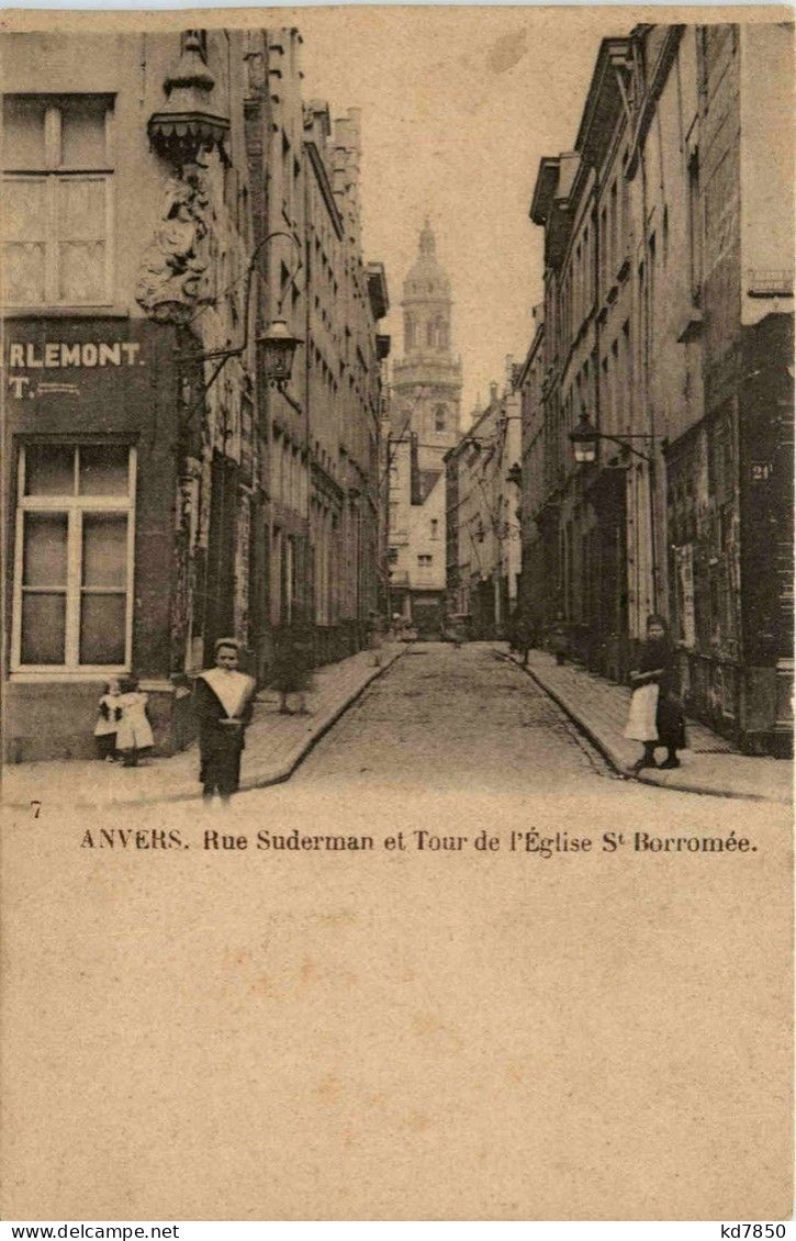 Anvers - Rue Suderman - Antwerpen