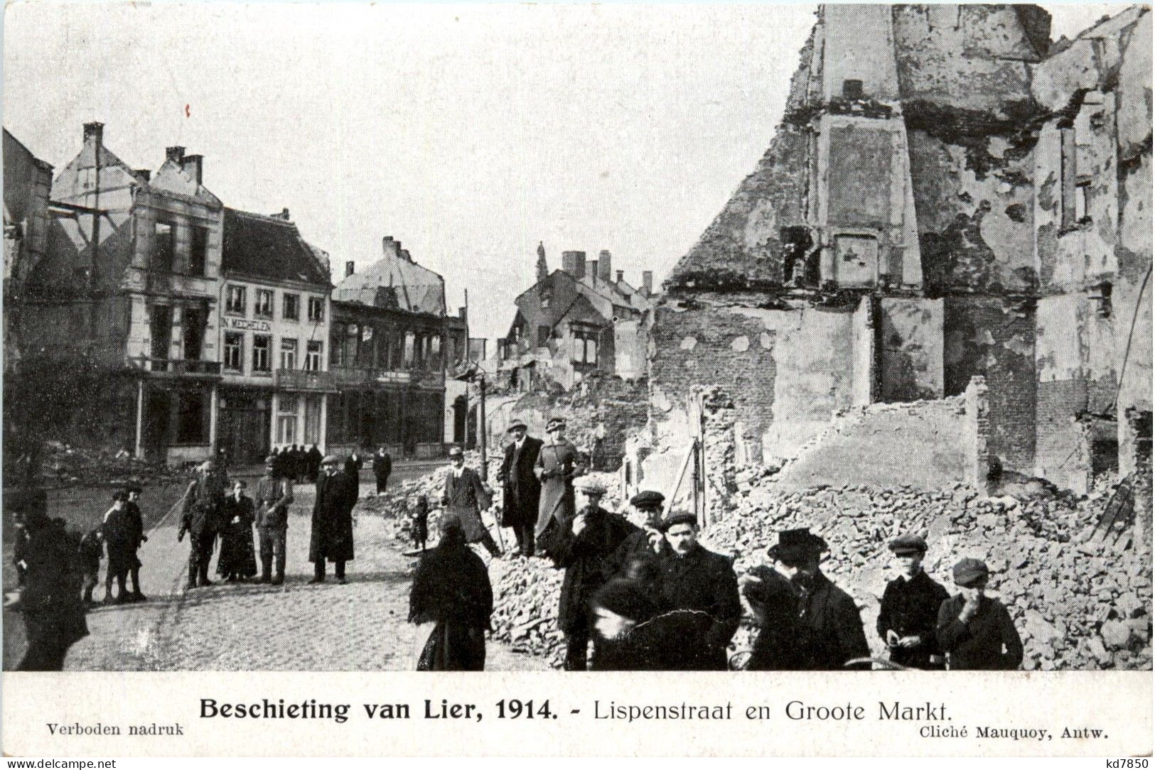 Beschieting Van Lier 1914 - Lier
