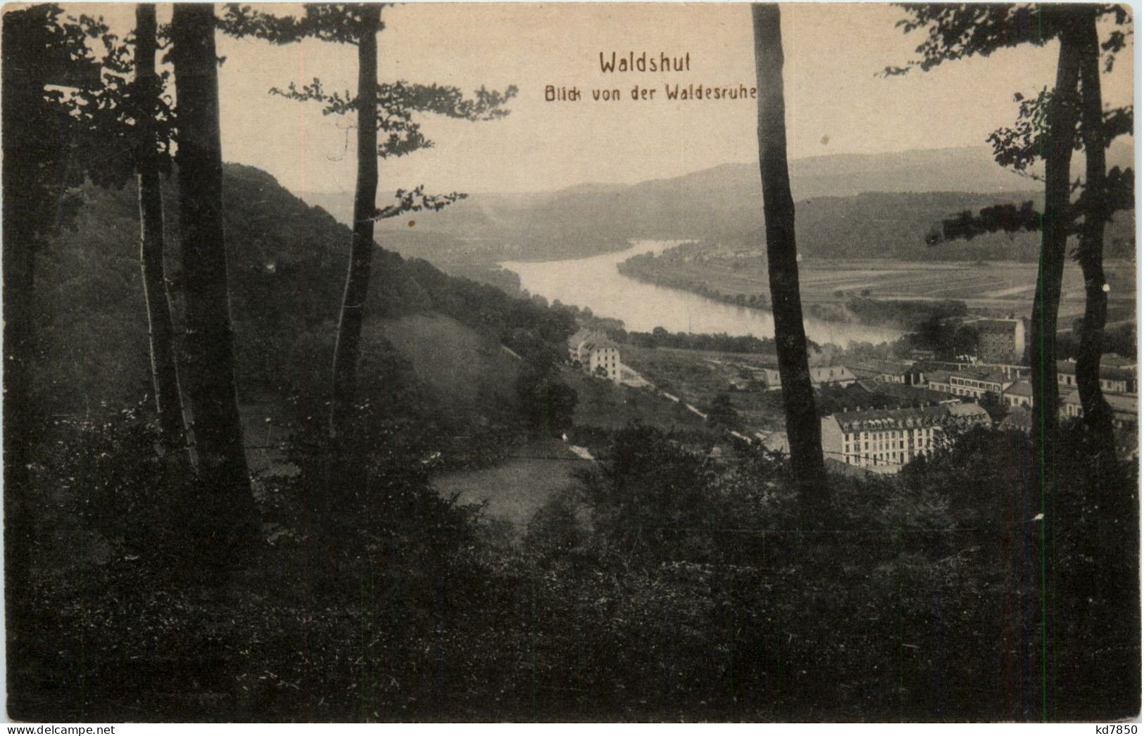 Waldshut - Blick Von Der Waldesruhe - Waldshut-Tiengen