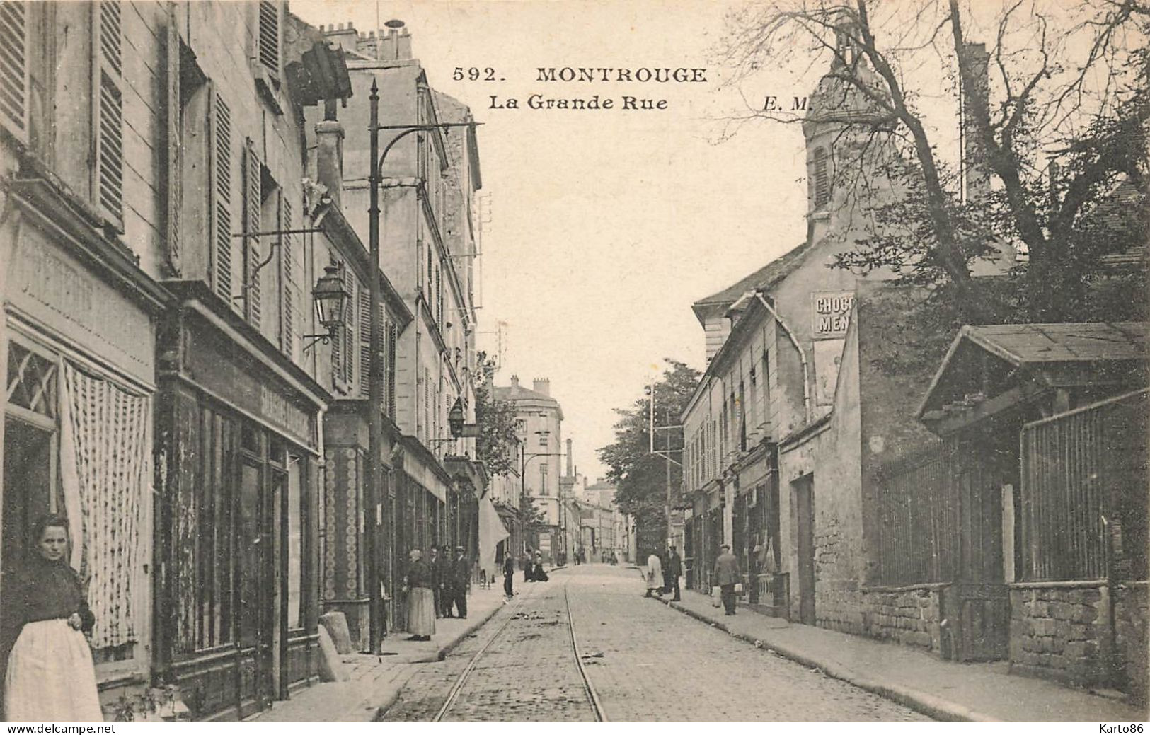 Montrouge * La Grande Rue * Commerces Magasins - Montrouge