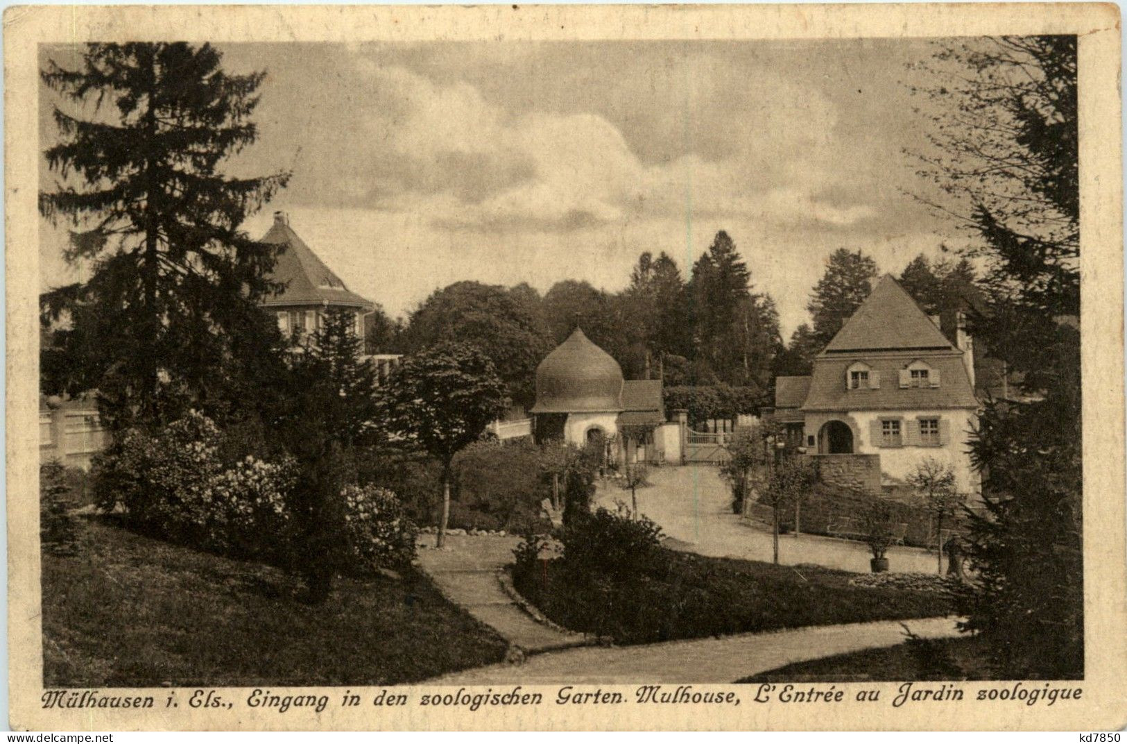 Mülhausen - Eingang In Den Zoologischen Garten - Mulhouse