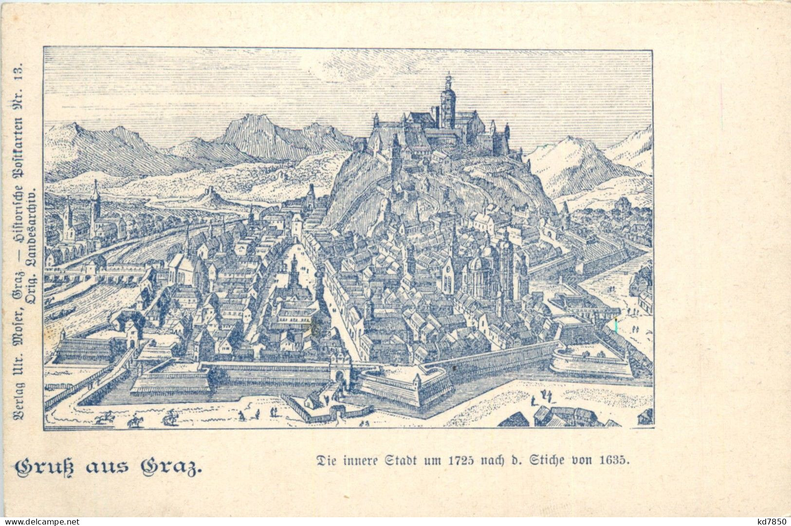 Gruss Aus Graz Um 1725 - Graz