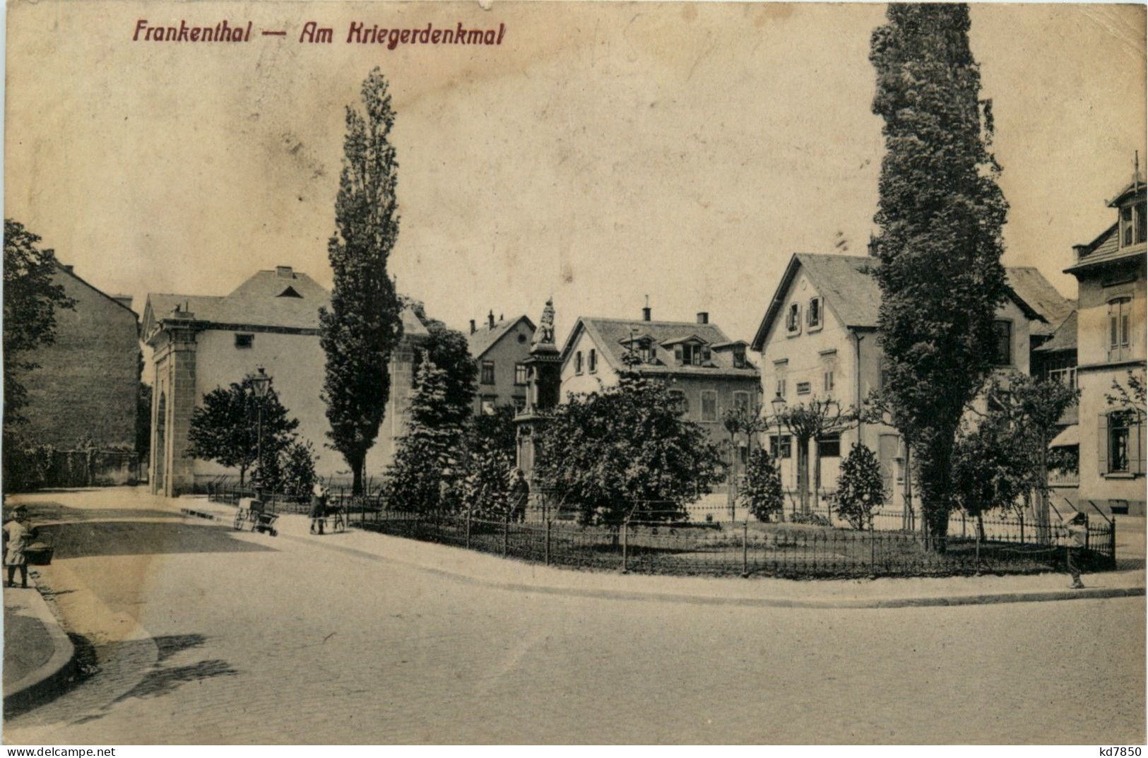 Frankenthal - Am Kriegerdenkmal - Frankenthal