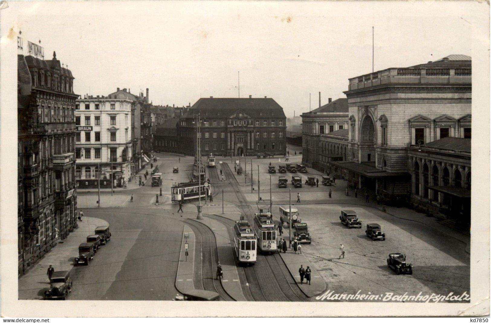 Mannheim - Bahnhofsplatz - Mannheim