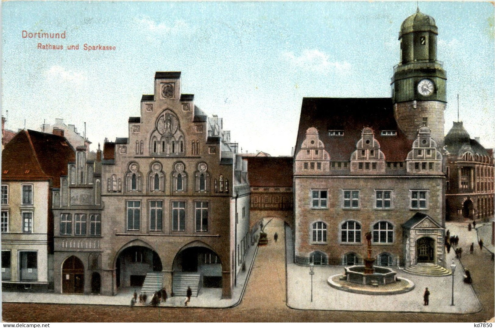 Dortmund - Rathaus Und Sparkasse - Dortmund