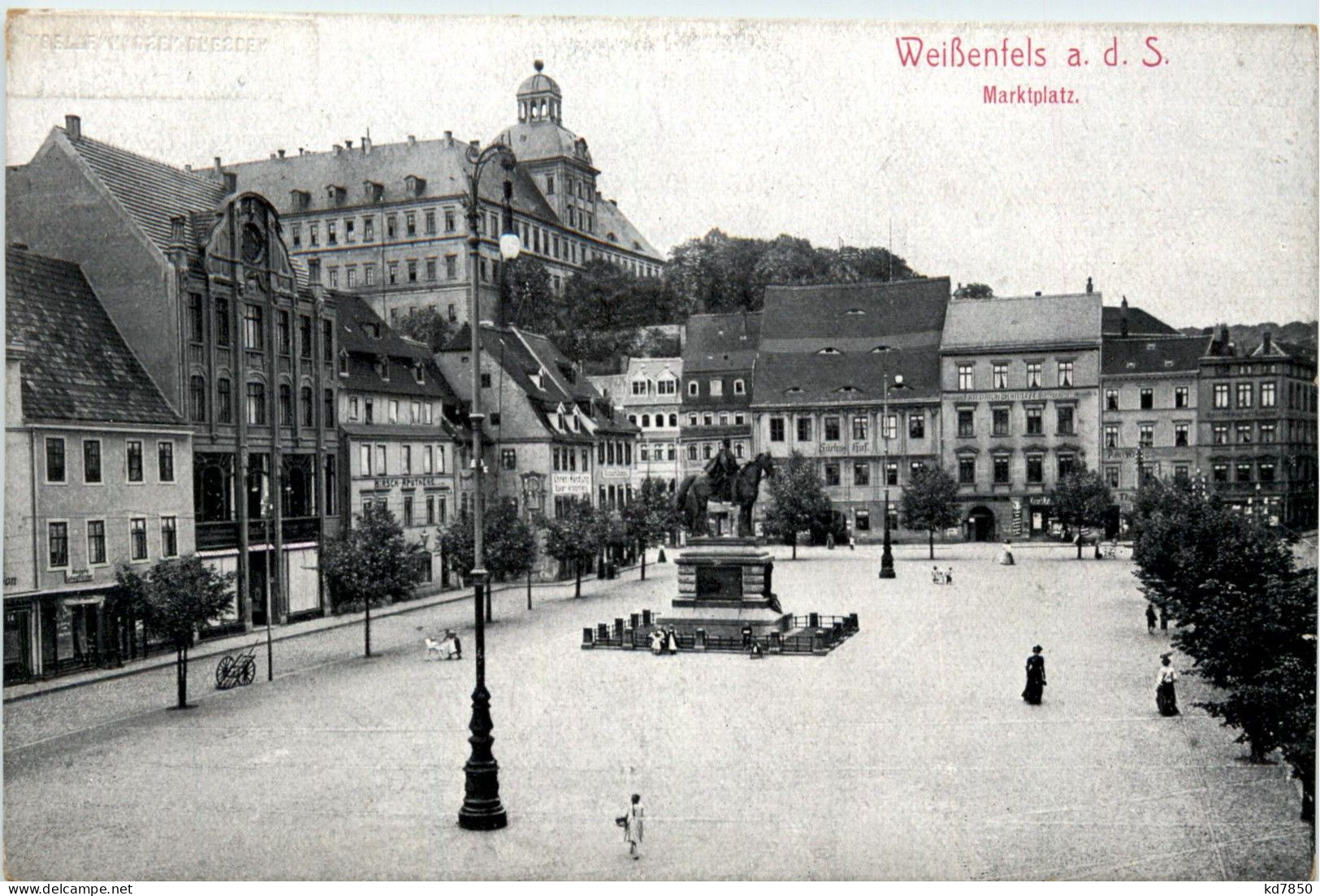 Weissenfels - Marktplatz - Weissenfels