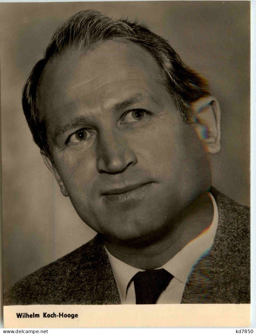 Wilhelm Koch-Hooge - Acteurs