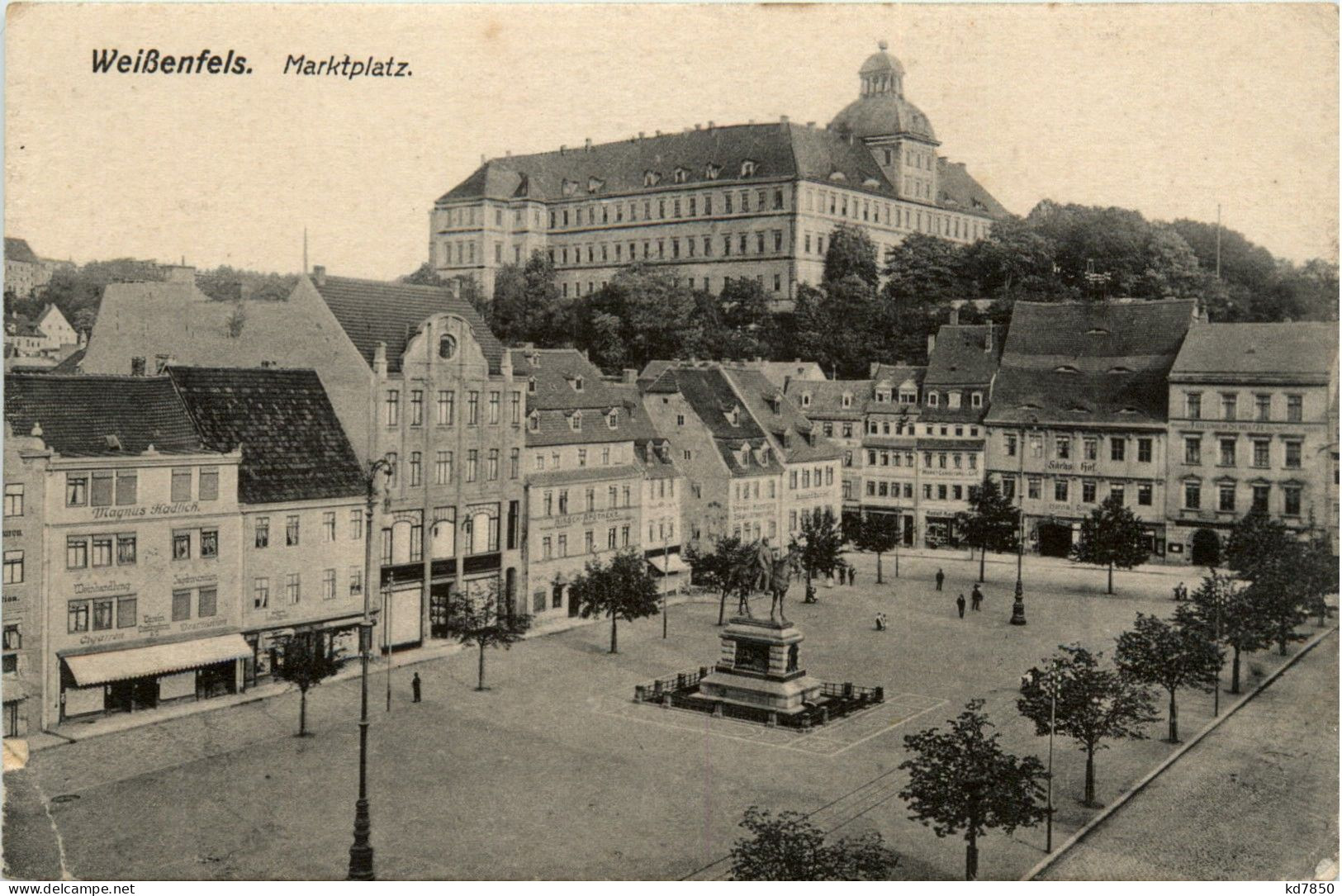 Weissenfels - Marktplatz - Weissenfels