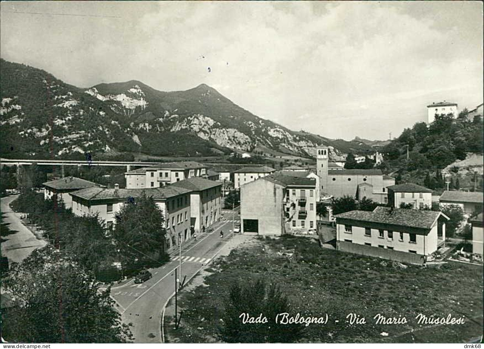 VADO ( MONZUNO / BOLOGNA ) VIA MARIO MUSOLESI - EDIZIONE NANNI - SPEDITA - 1960s (20571) - Bologna