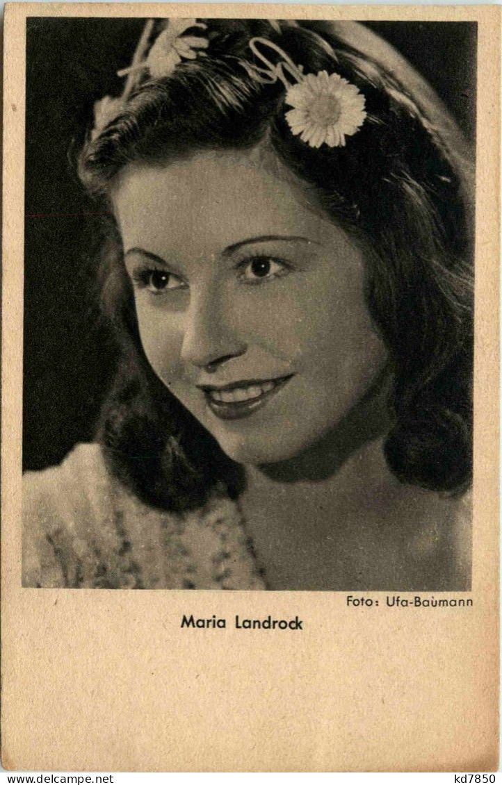 Maria Landrock - Schauspieler