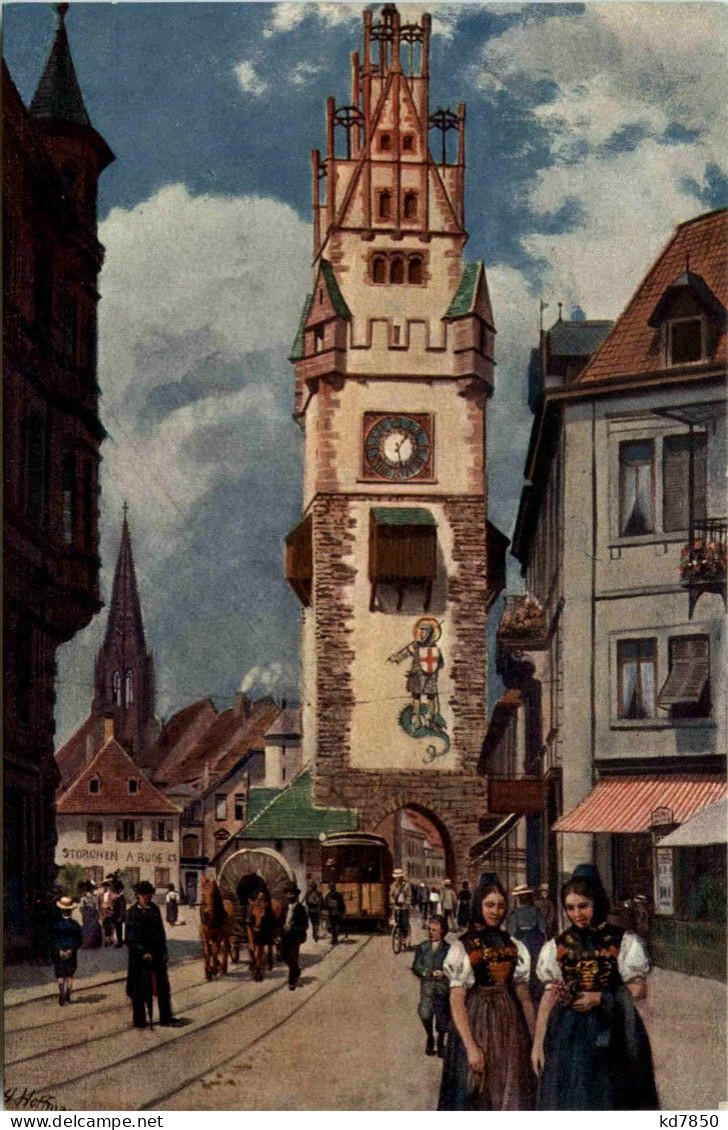 Freiburg - Künstlerkarte H. Hofffmann - Freiburg I. Br.