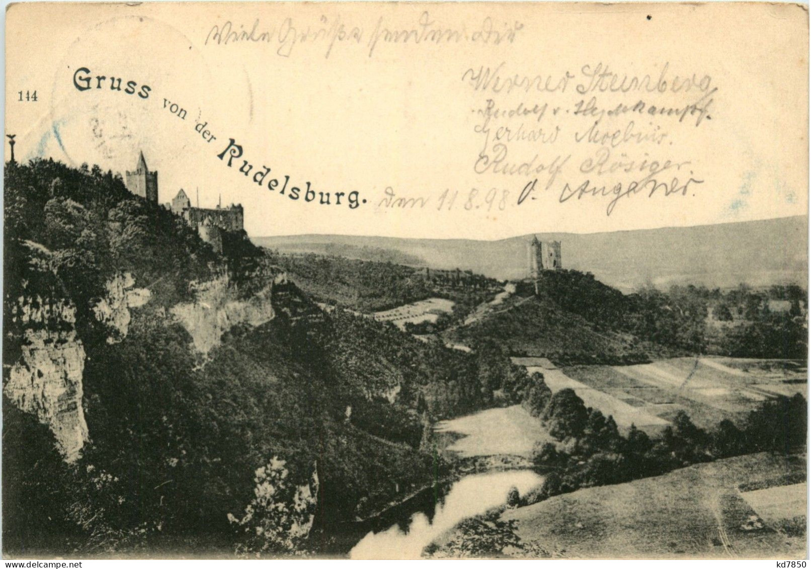 Gruss Von Der Rudelsburg - Bad Koesen