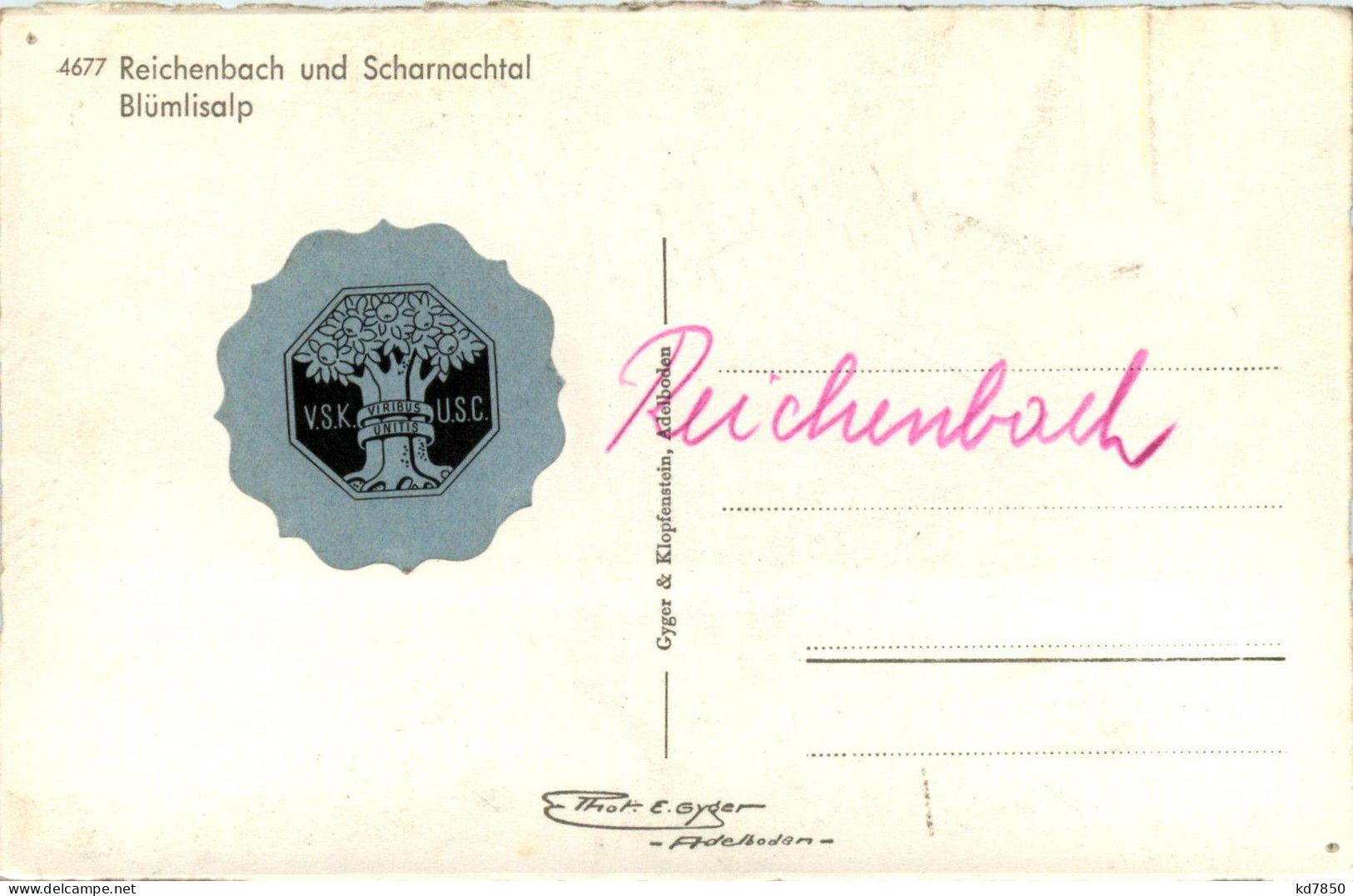 Reichenbach Und Scharnachtal - Other & Unclassified