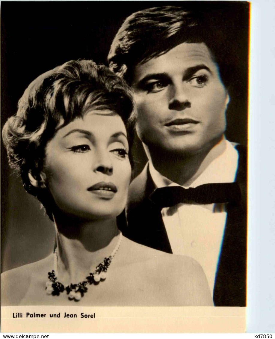 Lilli Palmer Und Jean Sorel - Schauspieler