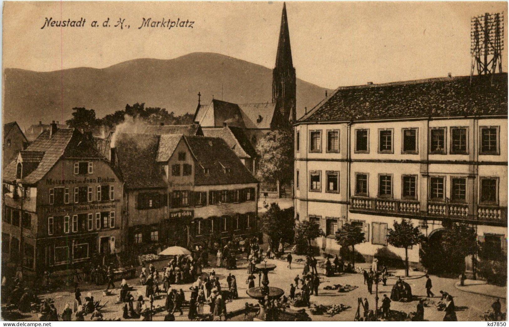 Neustadt - Marktplatz - Neustadt (Weinstr.)