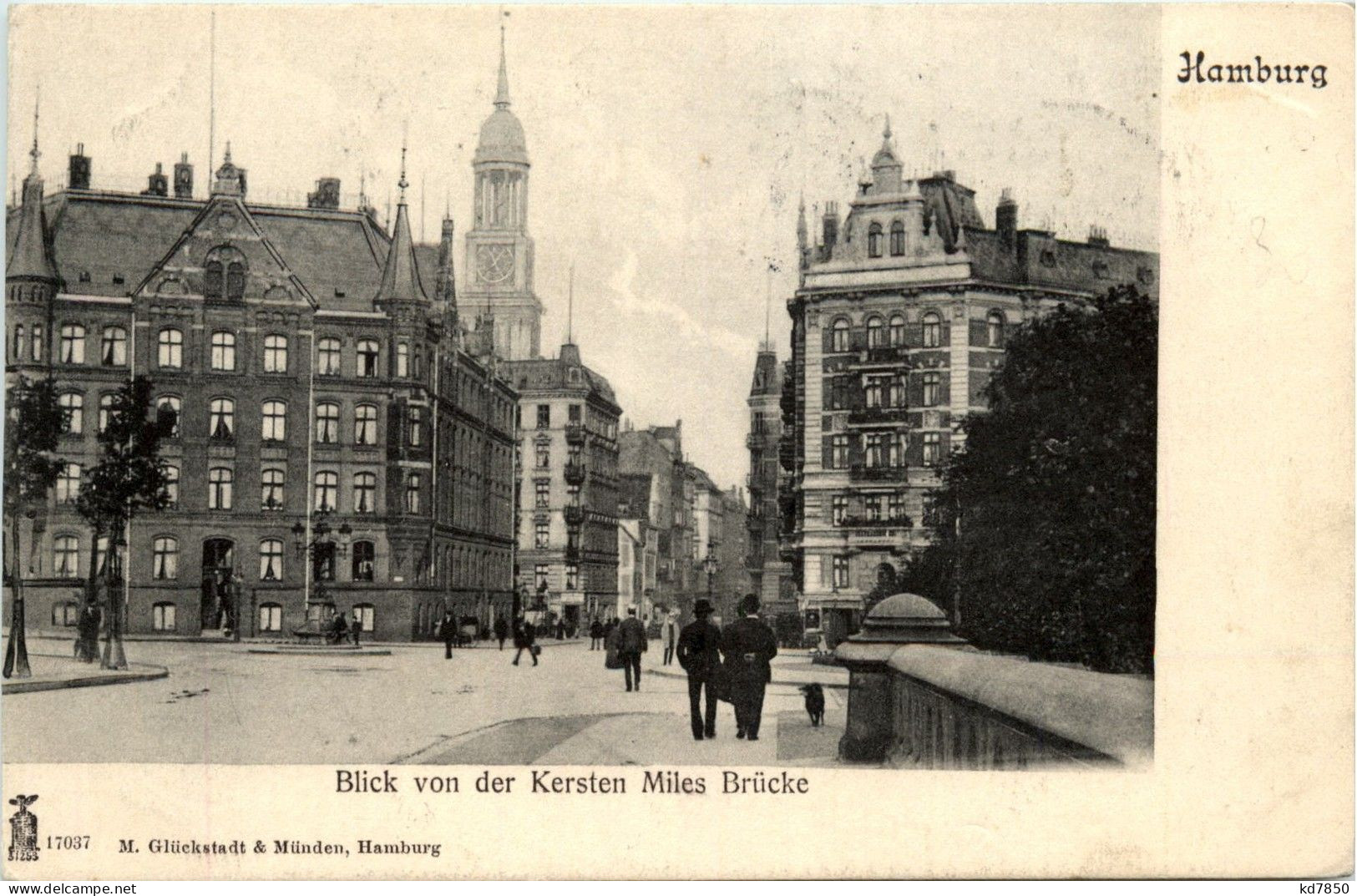 Hamburg - Blick Von Der Kersten Miles Brücke - Other & Unclassified