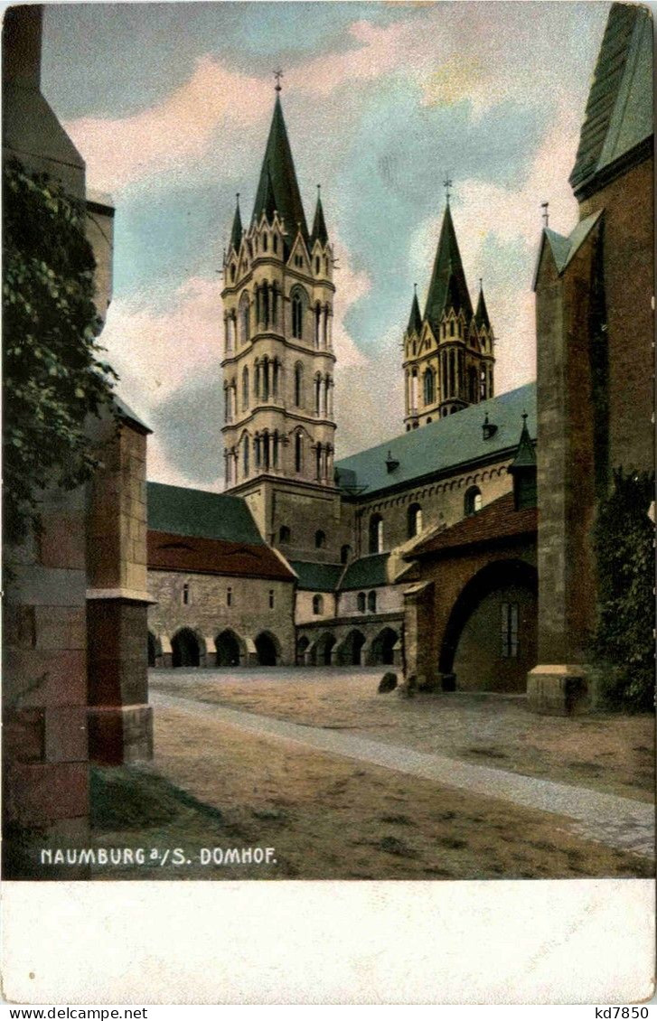 Naumburg - Domhof - Naumburg (Saale)