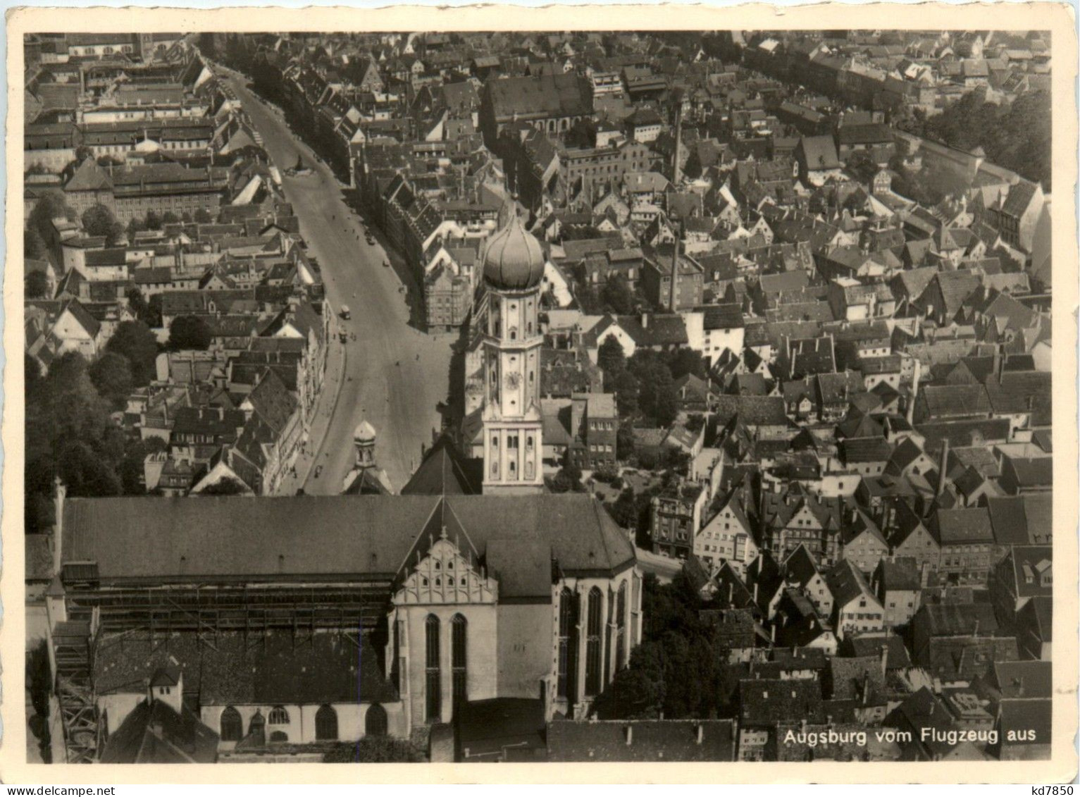 Augsburg Vom Flugzeug Aus - Augsburg