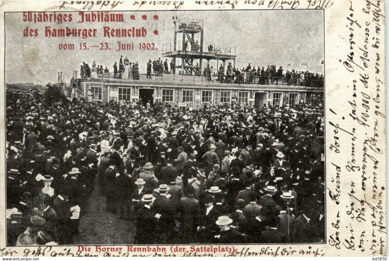 Hamburg - 50jähriges Jubiläum Hamburger Rennclub 1902 - Otros & Sin Clasificación