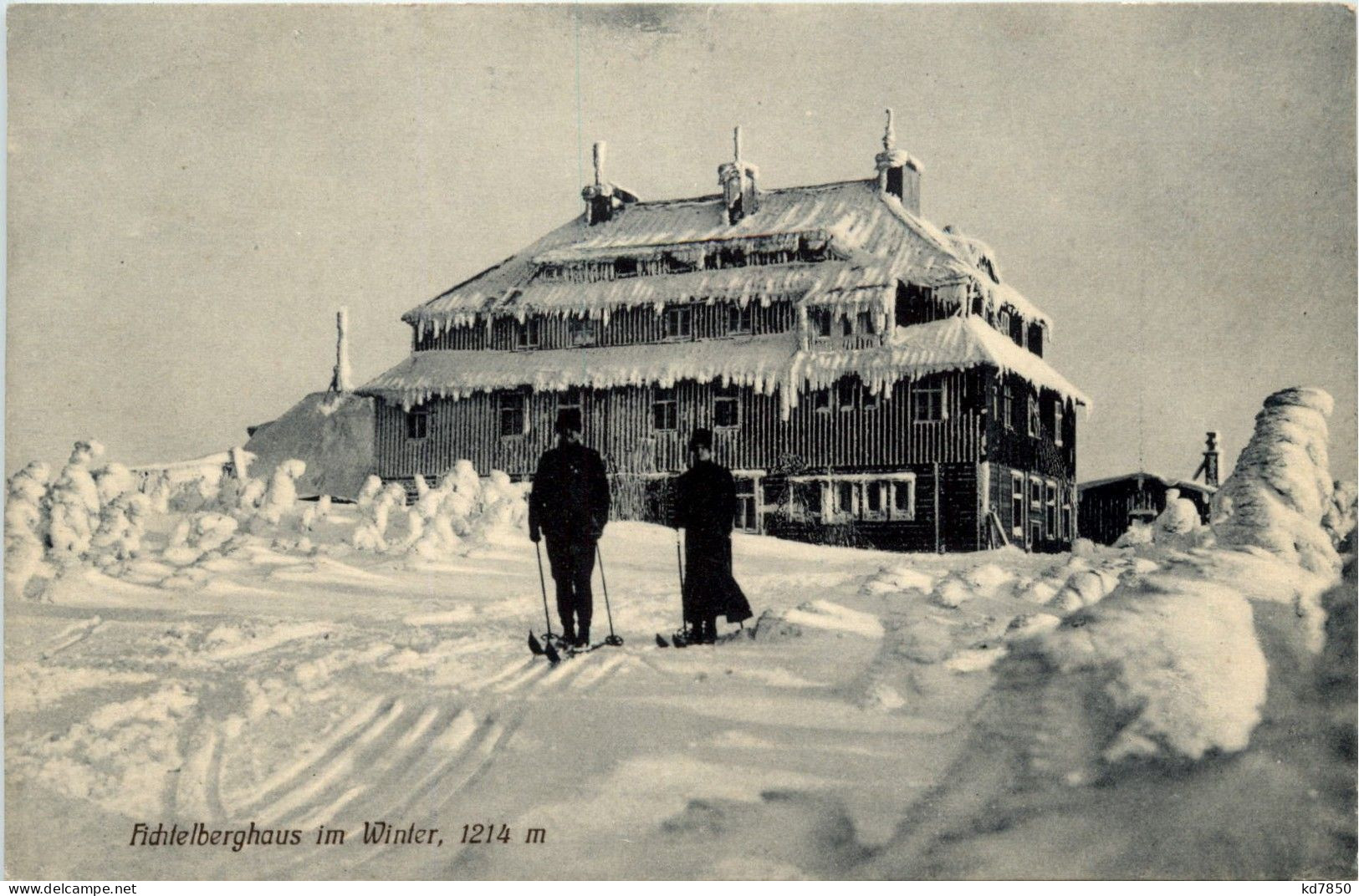 Fichtelberghaus - Ski - Bahnpost - Sonstige & Ohne Zuordnung