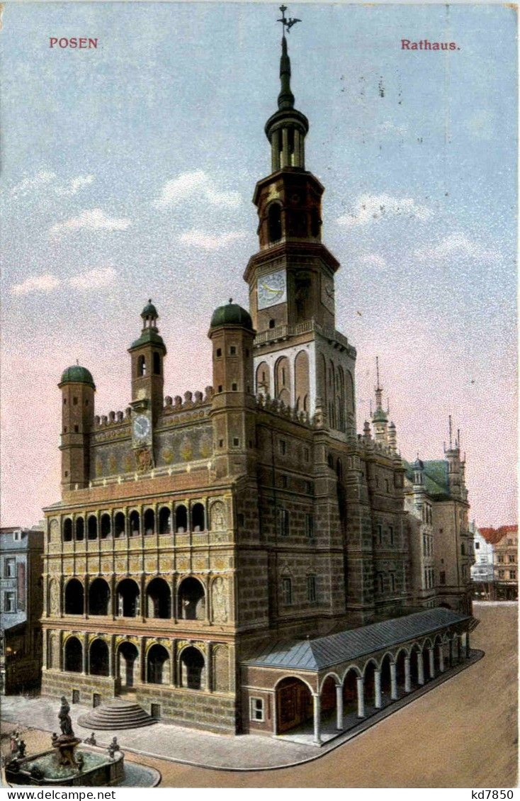 Posen - Rathaus - Polonia