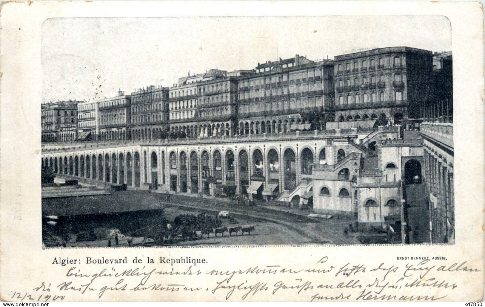 Algier - Boulevard De La Republique - Algerien