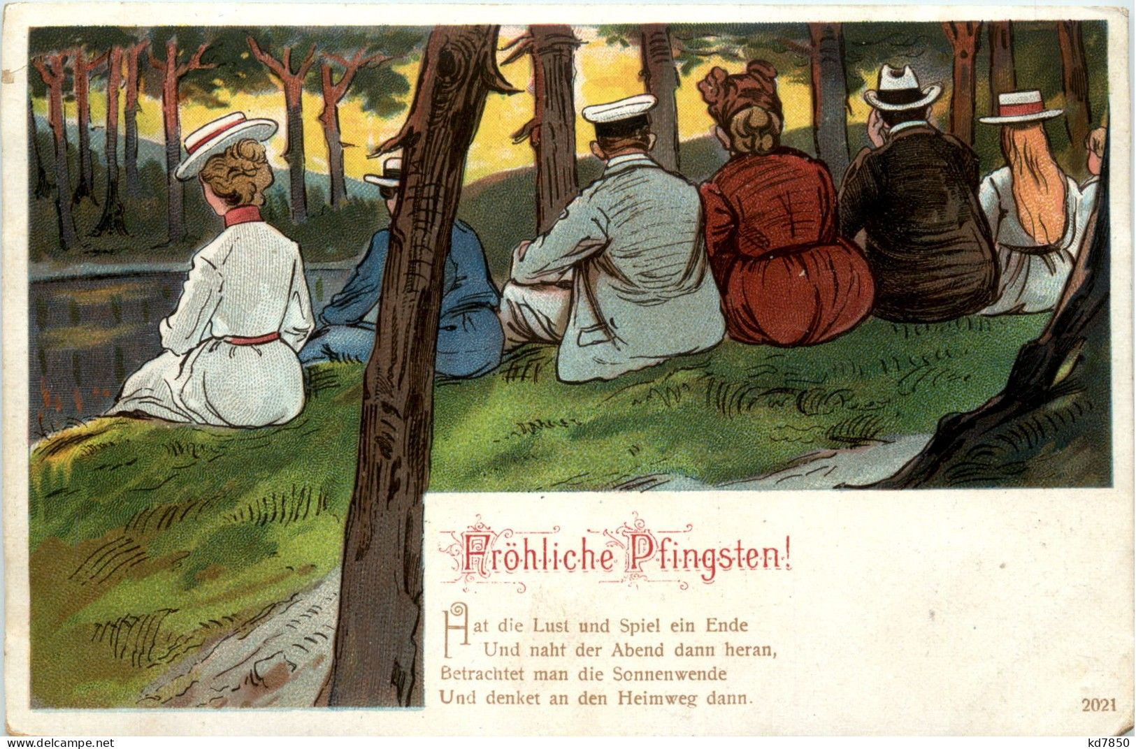 Fröhliche Pfingsten - Pentecôte